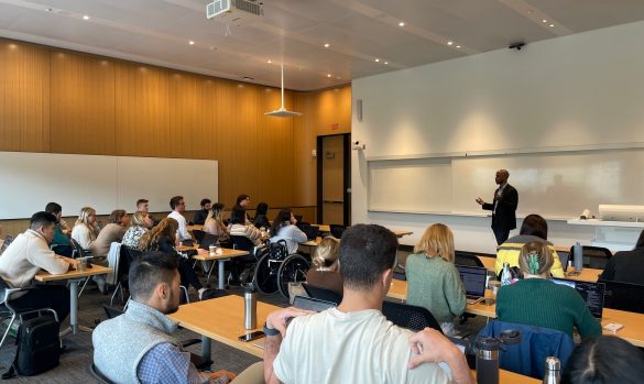 Presenting at Northwestern Kellogg School