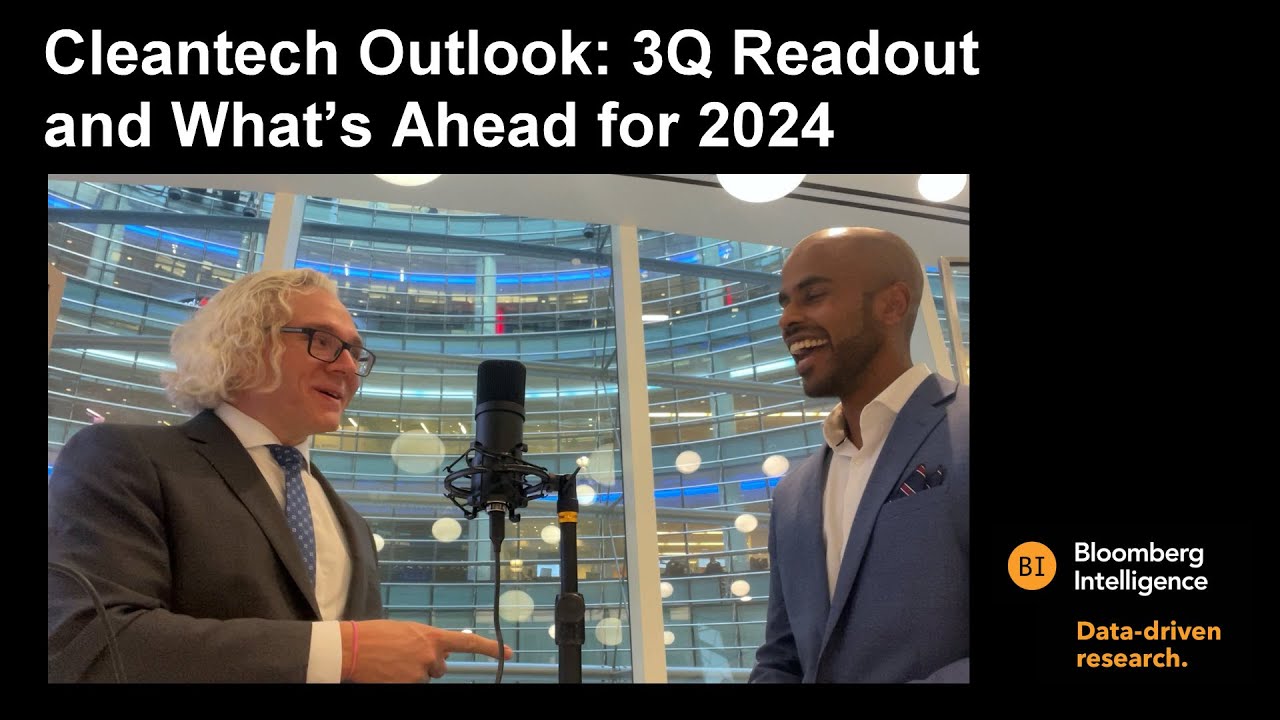 Cleantech Outlook: 3Q Readout & 2024 Outlook